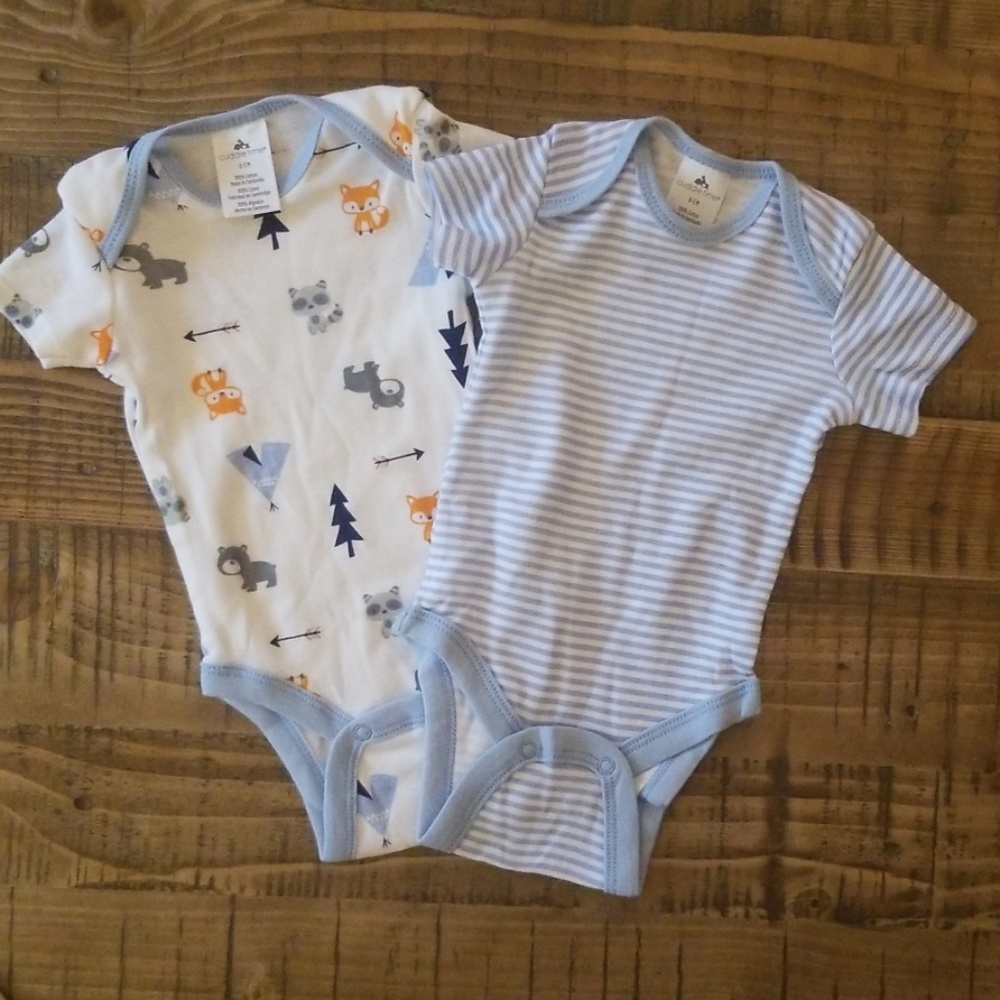 Cuddle Time Bodysuits Set of 2